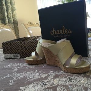 Charles David wedge sandal